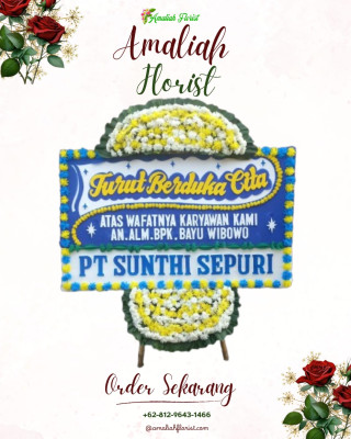 Papan Bunga Duka di Long Apari