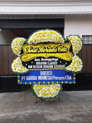 Papan Bunga Duka di Long Apari