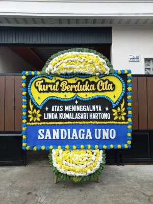 Papan Bunga Duka di Long Apari